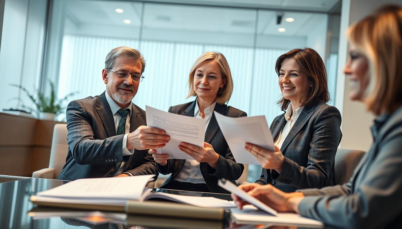 Property settlement documents and transfer review